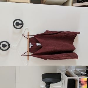 Gretta Cupro Tank in Earth by Amour Vert